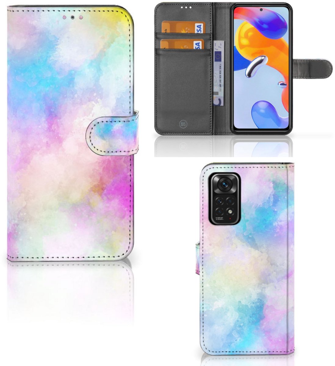Hoesje Xiaomi Redmi Note 11 Pro 5G/4G Watercolor Light