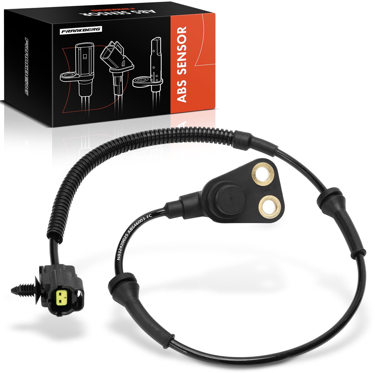 Frankberg 1x ABS-sensor voor links voor Chevrolet Matiz M