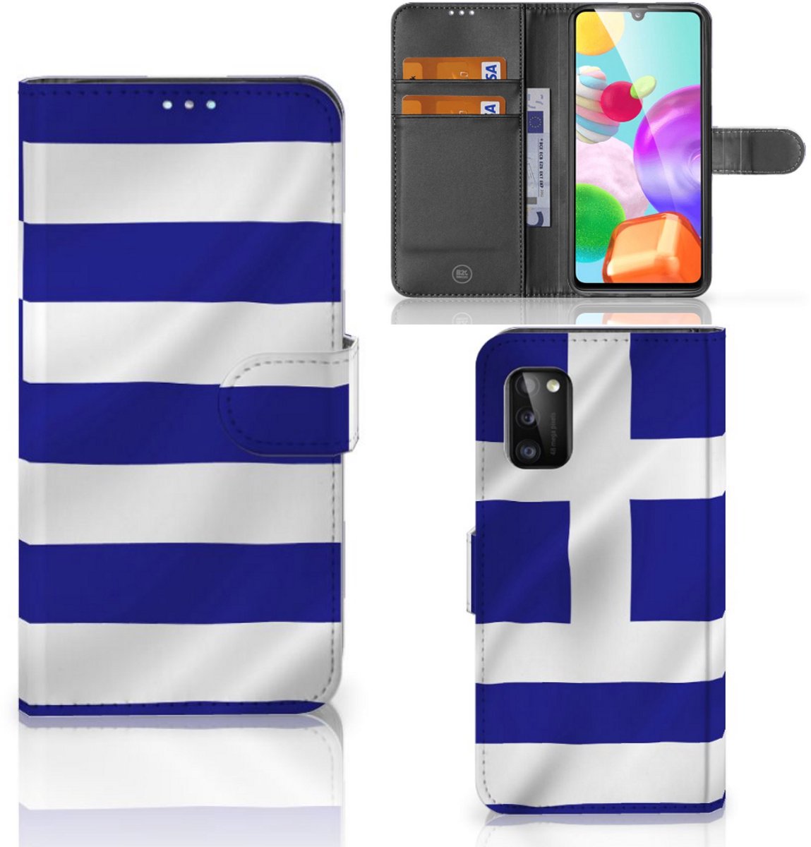 Book Case voor Samsung Galaxy A41 Bookstyle Case Griekenland