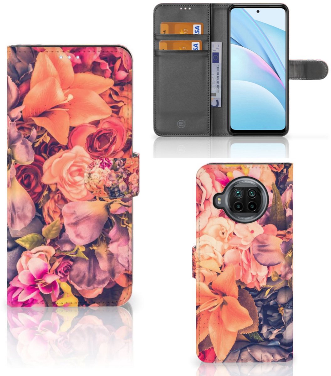 Xiaomi Mi 10T Lite Hoesje Bosje Bloemen