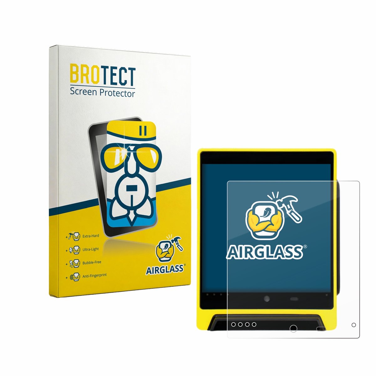 Screenprotector voor Nayax VPOS Media 4 Beschermglas transparant