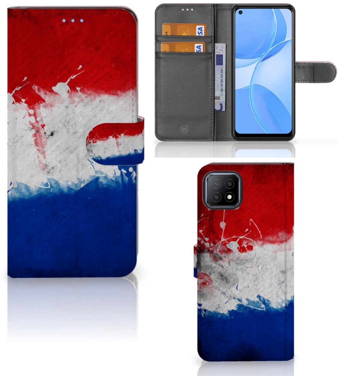 OPPO A73 5G Bookstyle Case Nederland
