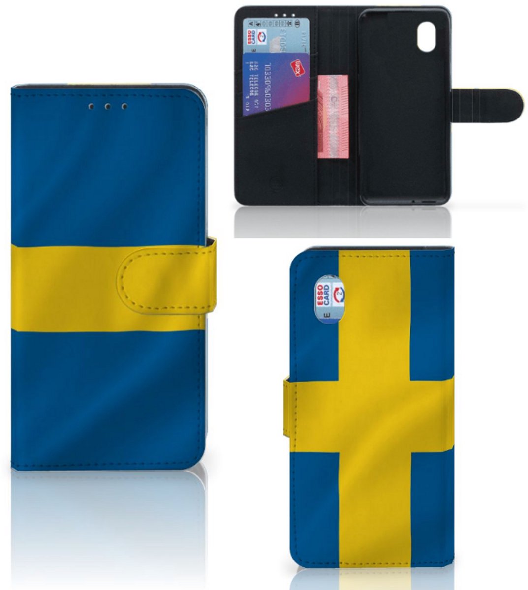 Boekhoesje voor Alcatel 1B (2020) Bookstyle Case Zweden