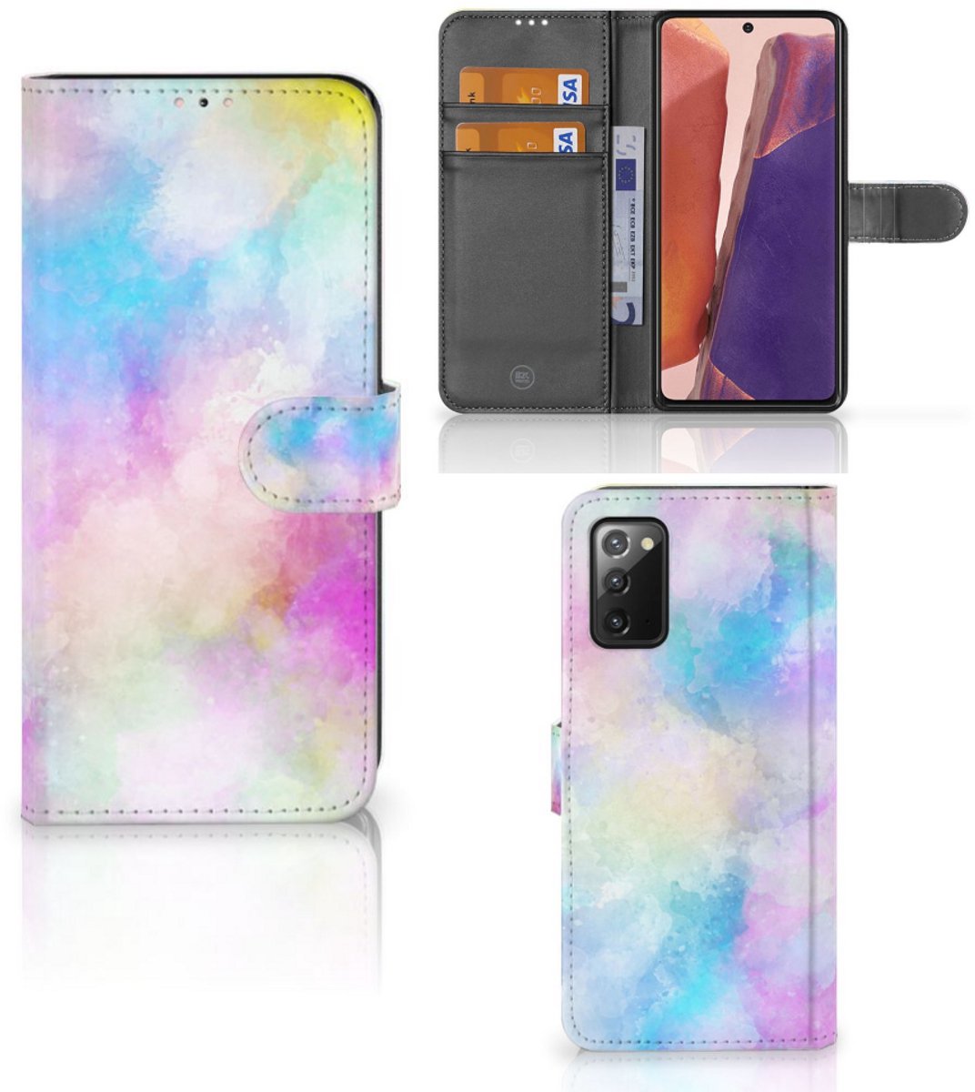 Hoesje Samsung Galaxy Note 20 Watercolor Light