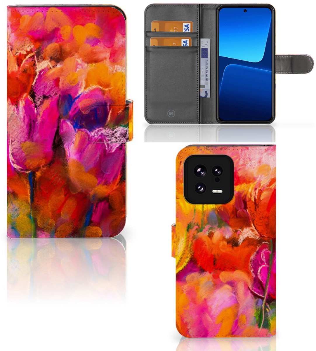 Hoesje Xiaomi 13 Tulips
