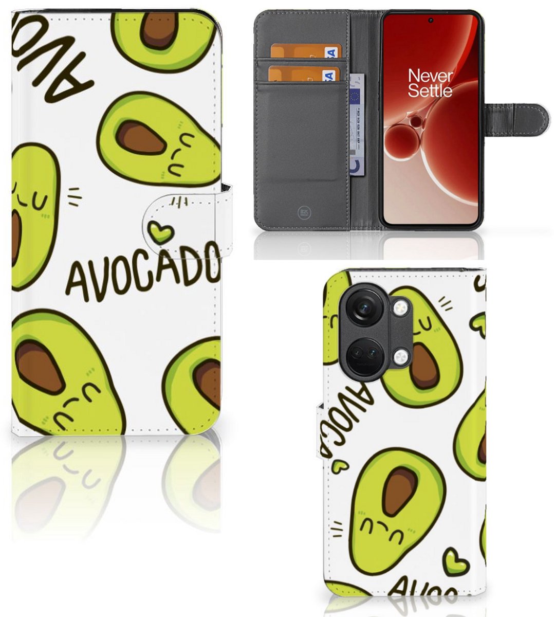 OnePlus Nord 3 Leuk Hoesje Avocado Singing