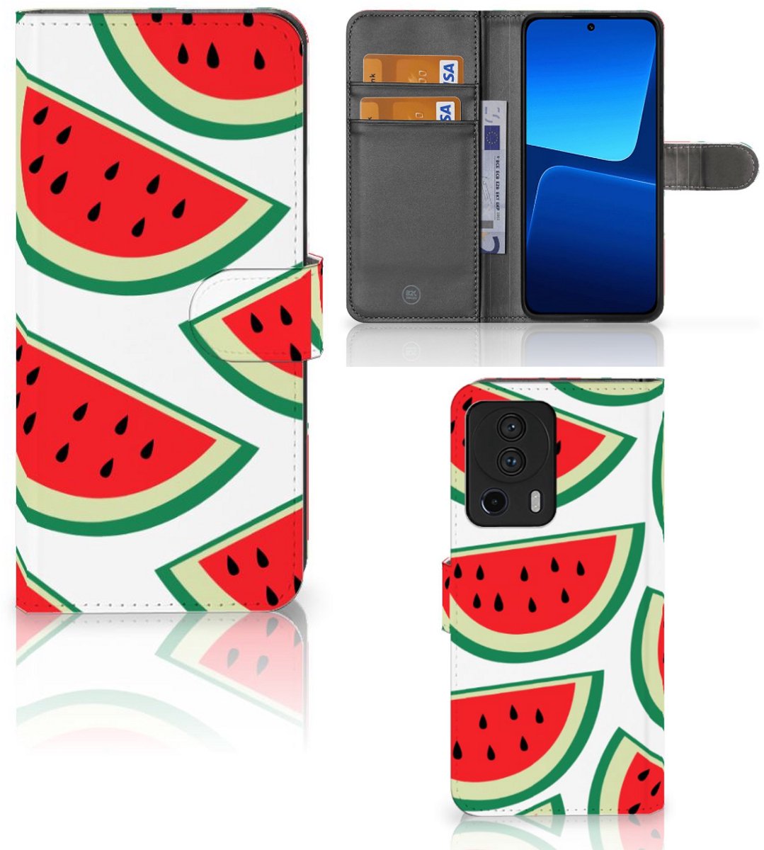 Xiaomi 13 Lite Book Cover Watermelons