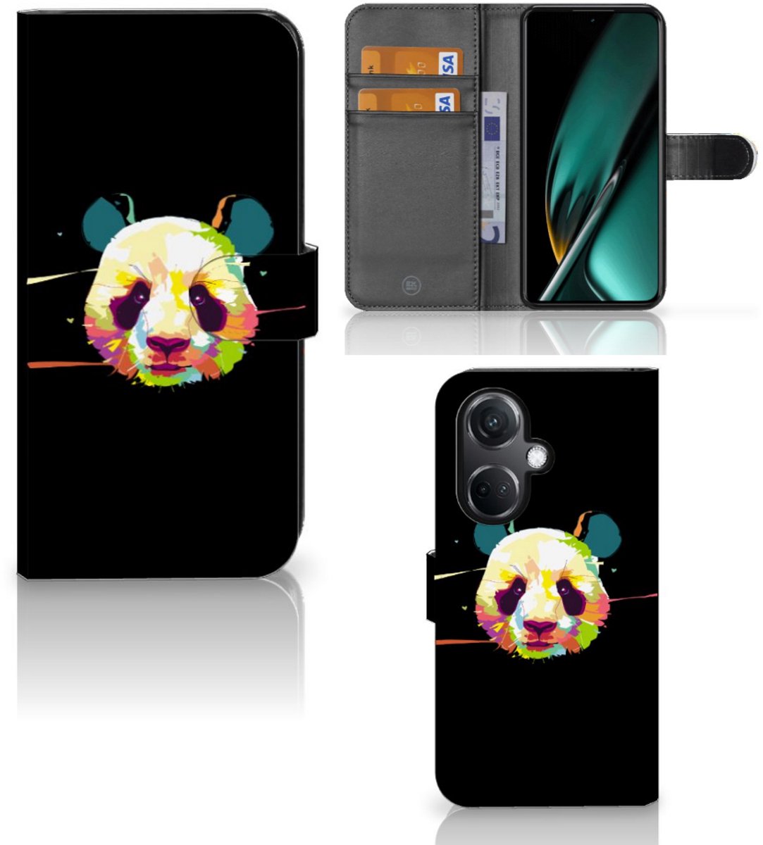 OnePlus Nord CE 3 Leuk Hoesje Panda Color