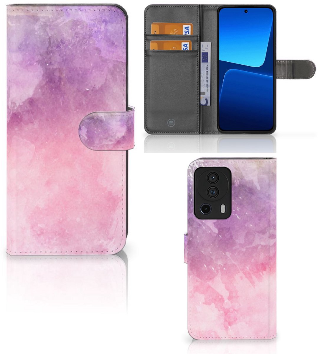 Hoesje Xiaomi 13 Lite Pink Purple Paint