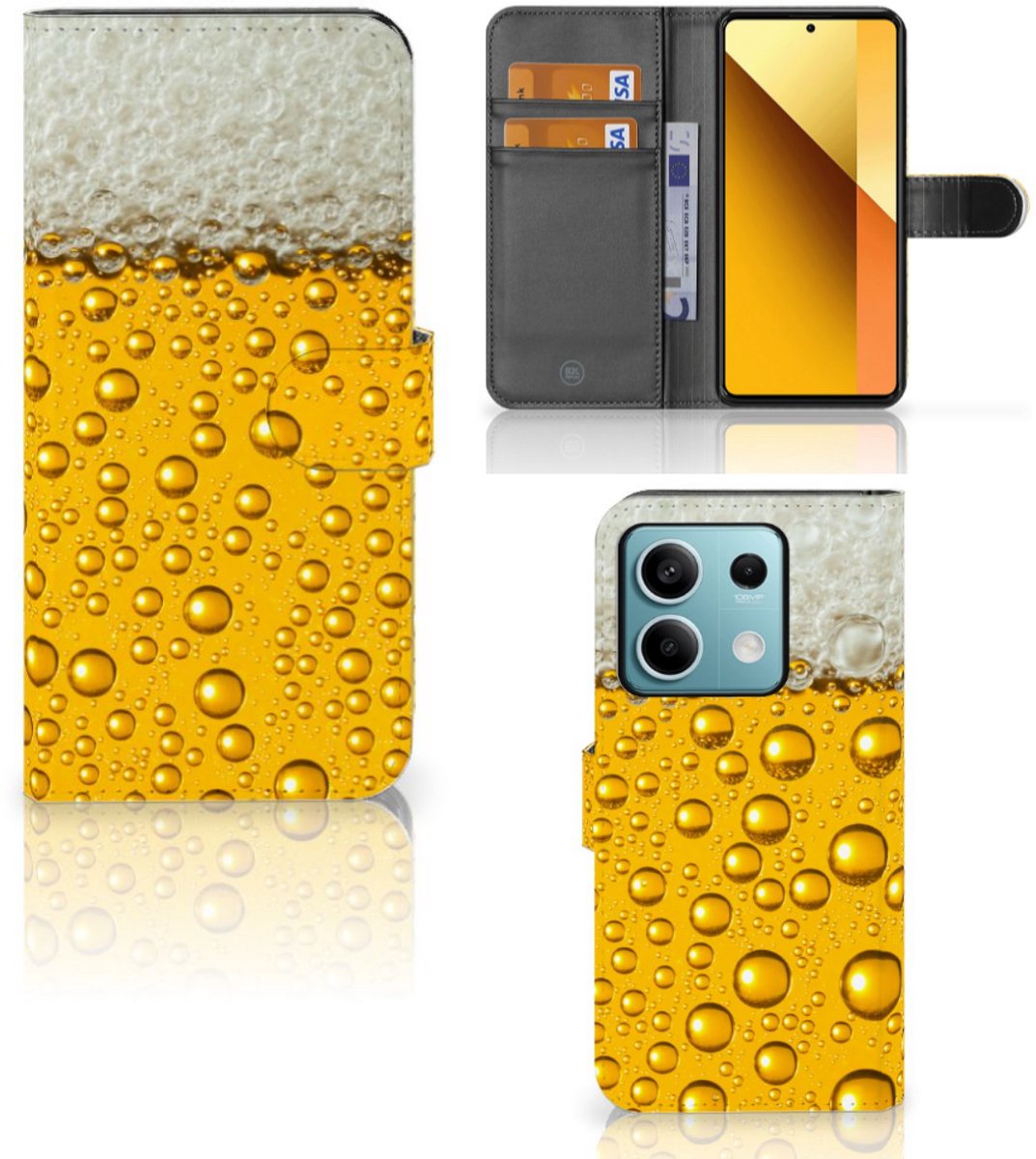 Xiaomi Redmi Note 13 5G Book Cover Bier