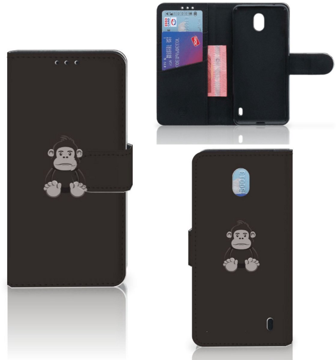 Nokia 1 Plus Leuk Hoesje Gorilla