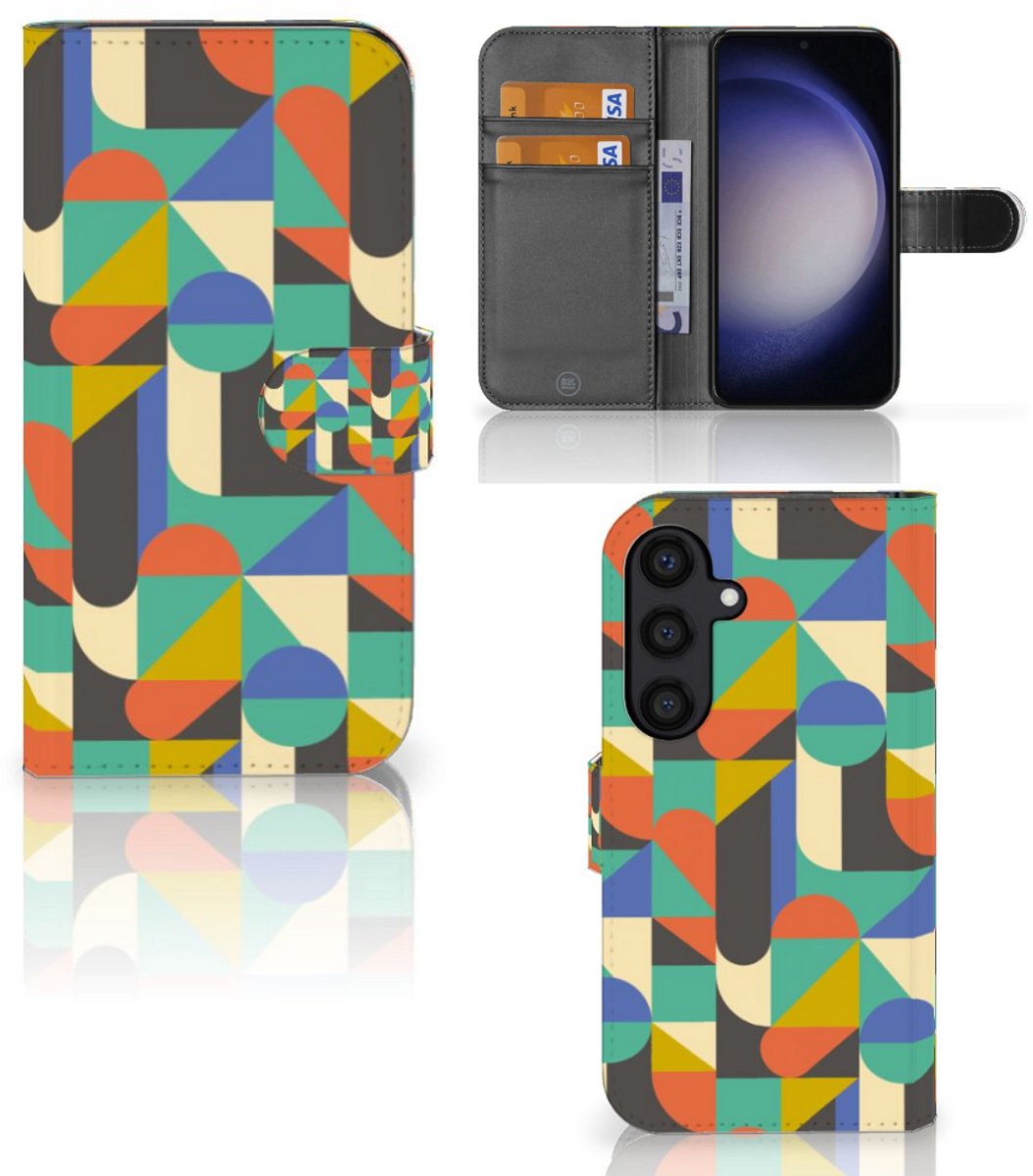 Samsung Galaxy S24 Telefoon Hoesje Funky Retro