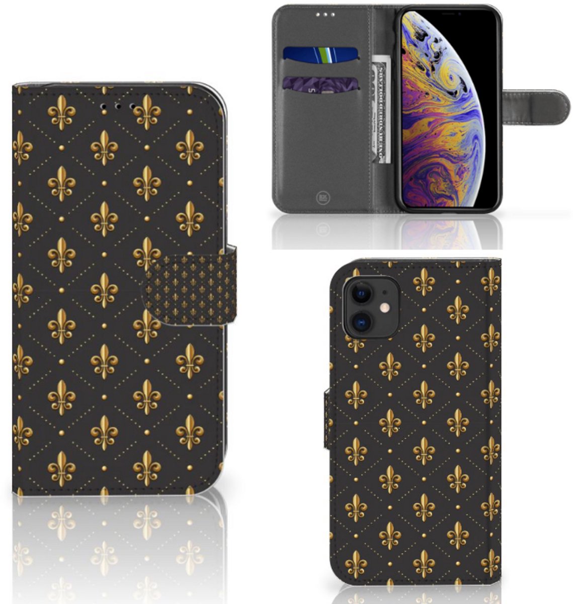Apple iPhone 11 Telefoon Hoesje Franse Lelie