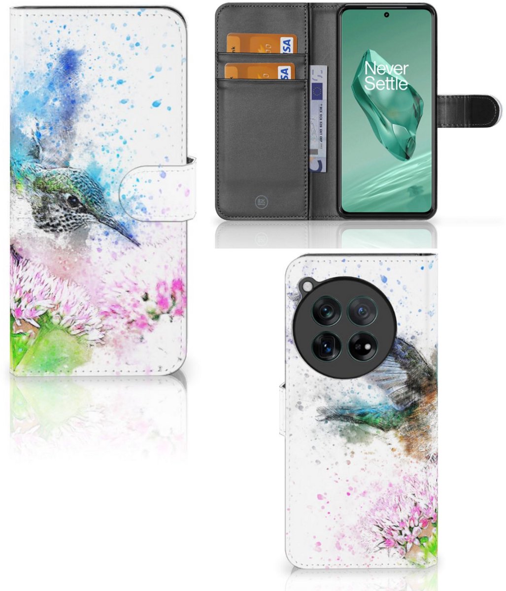 Boekhoesje voor Hoesje OnePlus 12 Vogel
