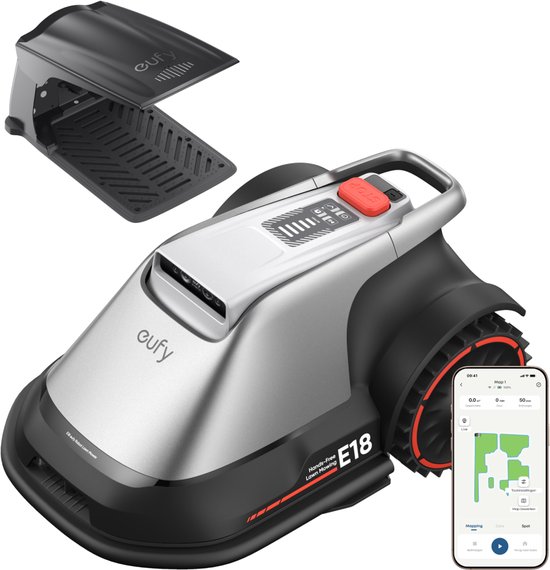 eufy E18 Robotgrasmaaier met TrueVision en GNSS voor 1200m² - eufy - €1.499,00