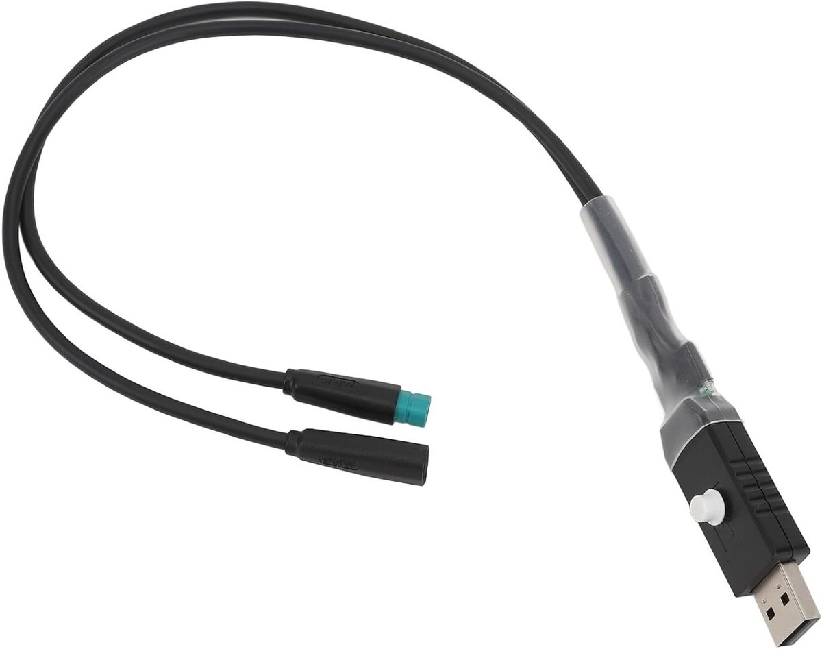 USB Programmeerkabel voor het Instellen van Snelheidslimiet en Wieldiameter voor CAN Protocol Motoren met Compatibiliteit en Gebruiksgemak