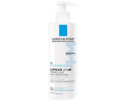 La Roche-Posay Lipikar Baume AP+M Lichte Crème - Voor alle gevoelige huidtypes - Met AP+M Technologie, Niacinamide, Sheaboter - 400ml