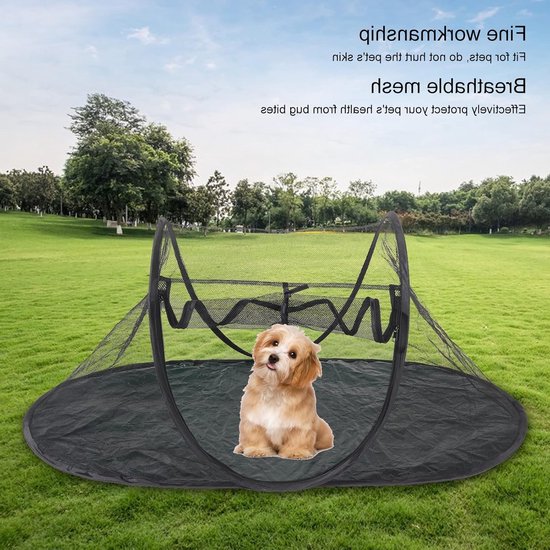 Ademend Vouwbaar Buiten Speeltent voor Katten en Kleine Honden - Ideaal voor Tuin, Balkon en Camping — afbeelding 3