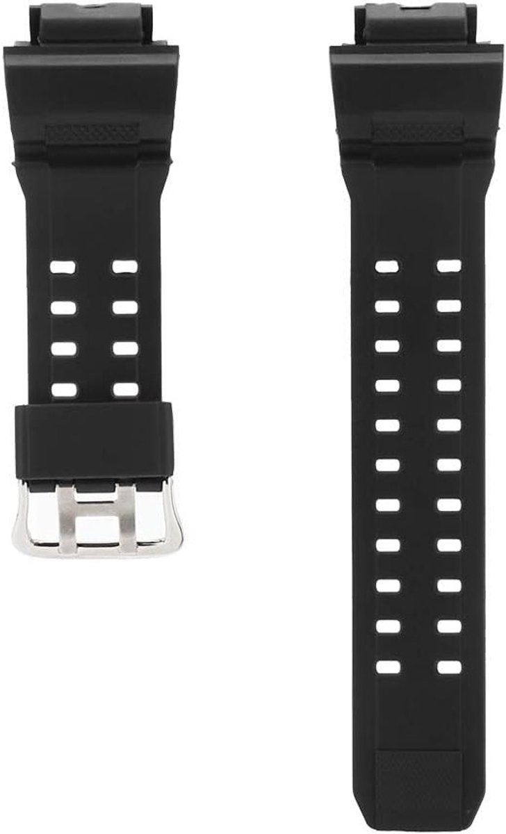 Zachte Horlogeband van PU en Leer met Stalen Gesp voor G Shock GW-9400 - Comfortabele en Duurzame Polsband voor Mannen en Vrouwen
