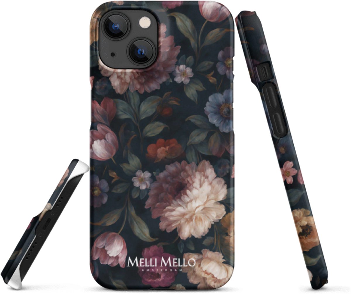 Melli Mello Telefoonhoesje Noir Bloom (Hard Case) - Apple iPhone 14