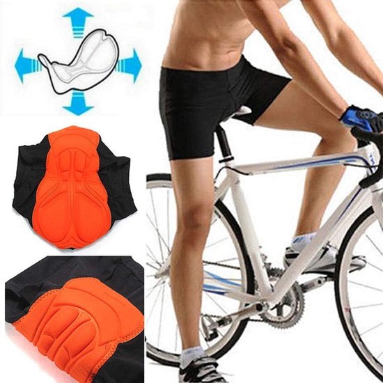 Ademende Fietsonderbroek voor Mannen met 3D Schuimkussens, Antislip en Vochtregulerend Design — afbeelding 4