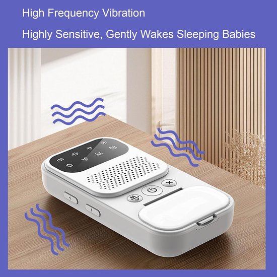 Sound Sleeping Machine, Draagbare Machine voor Witte Ruis met Slimme Geluidsaanpassingen, Wekfunctie, Minimalistische Wekker voor Slaaproutine Kantoor of Klaslokaal van Merkloos — afbeelding 2