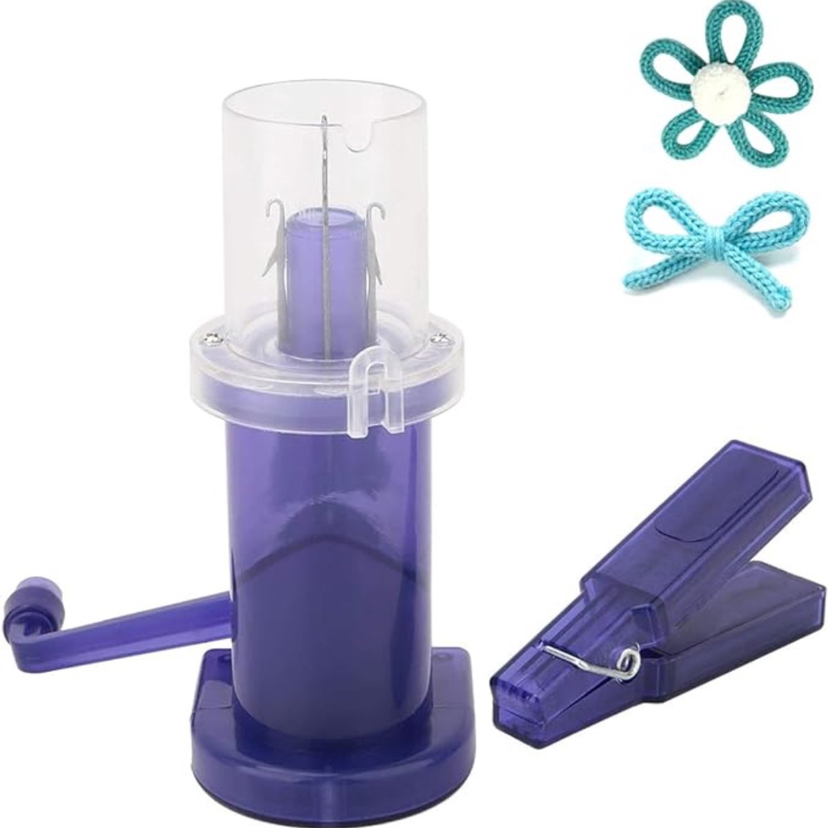 Aurixi® Punnikmolen - Breimolen - Punniken Voor Kinderen - Voor Volwassenen - Paars - 14cm x 10cm x 6cm