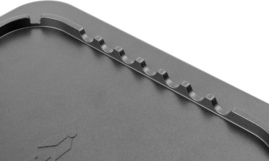 Plat Gastro Rooster voor Gasfornuis - Non-Stick Grillplaat Camping & Outdoor — afbeelding 2