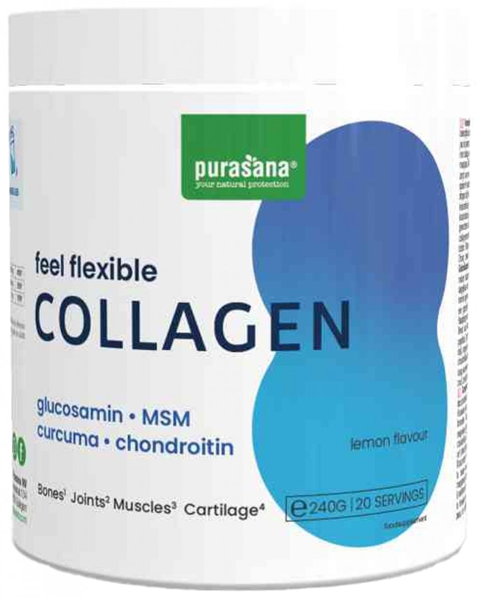 Bol.com Purasana Feel flexible collageen MSM kurkuma glucosamine 240 Gram aanbieding