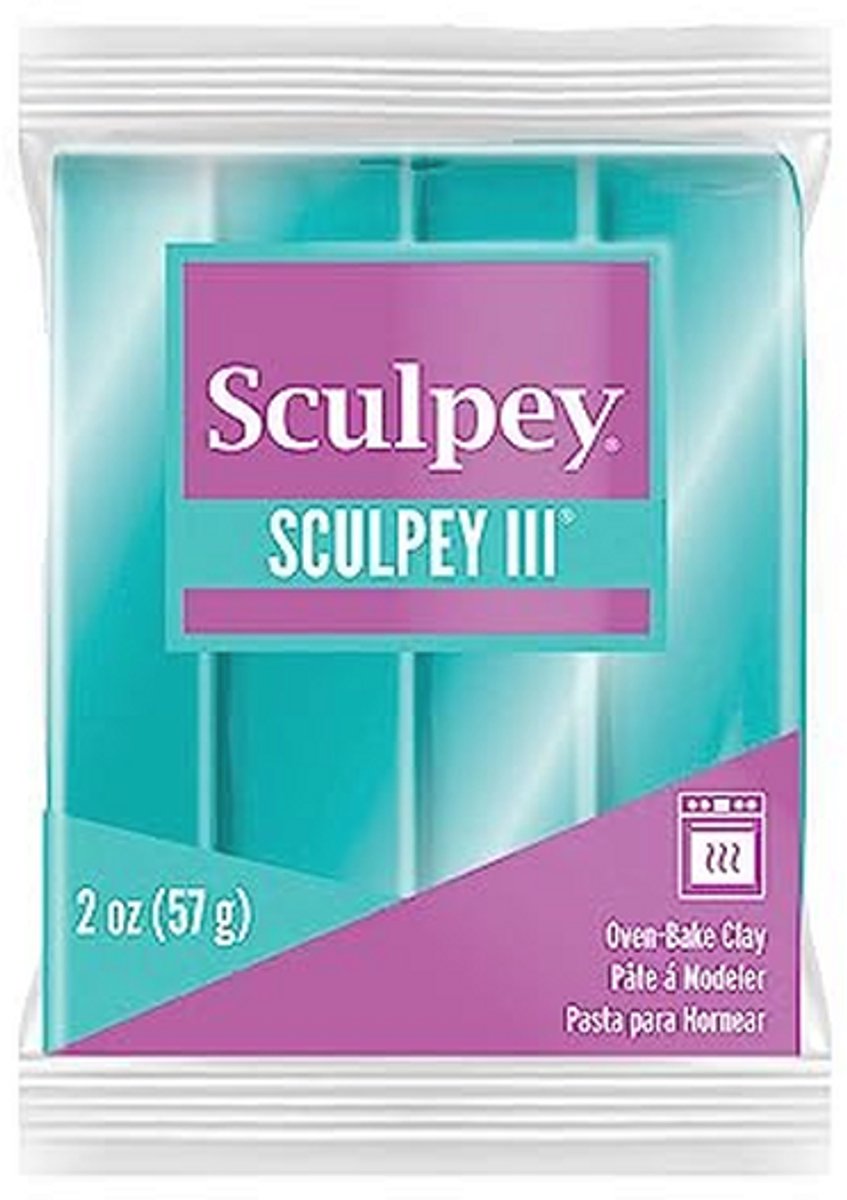 Polymer Klei 2oz - Teal Pearl voor Beginners en Kinderen