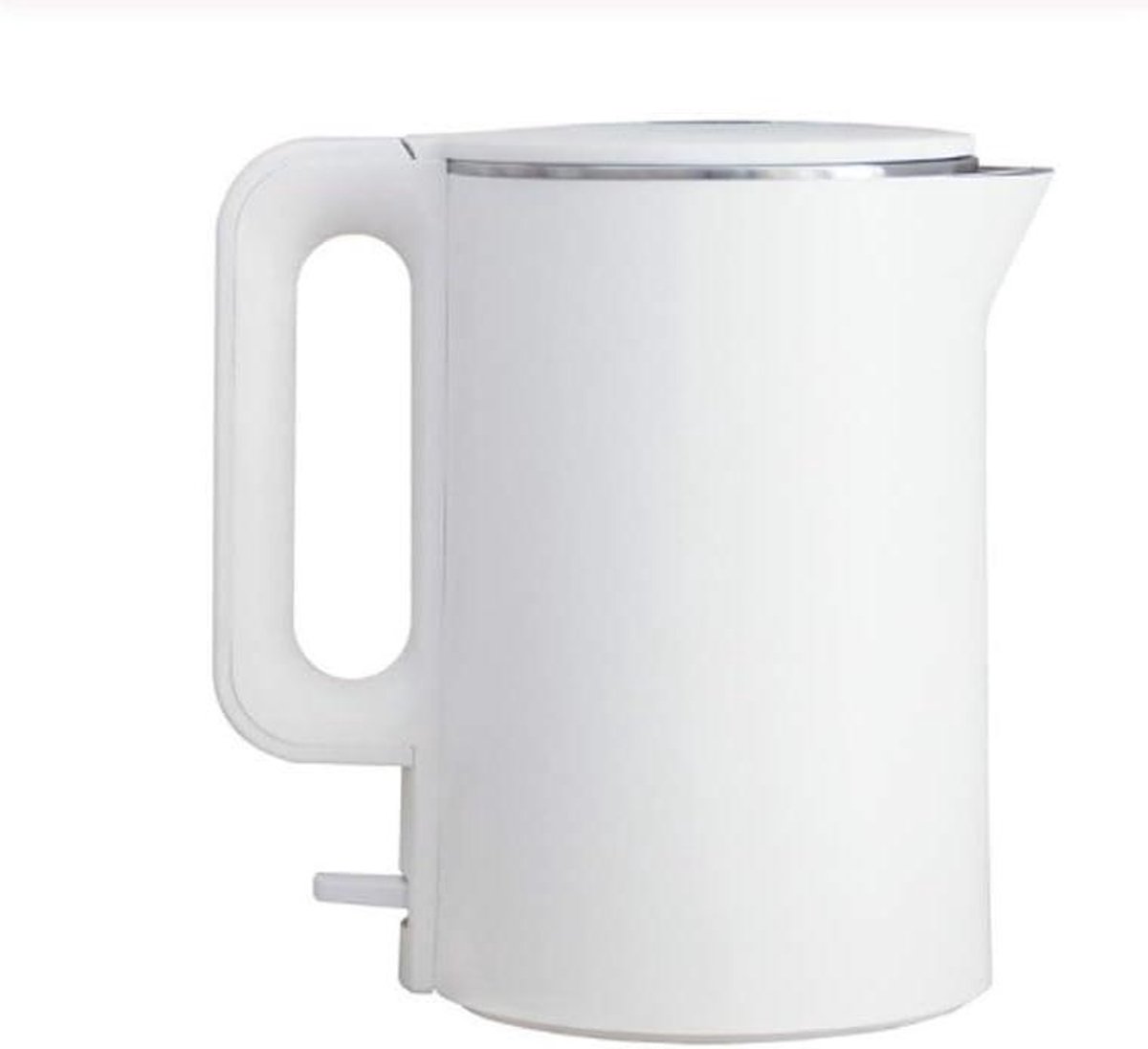 Elektrische Waterkoker - Snelkoker Theepot - Snel Water Koken - Dubbelwandig RVS - 1.8L Capaciteit - Zilver