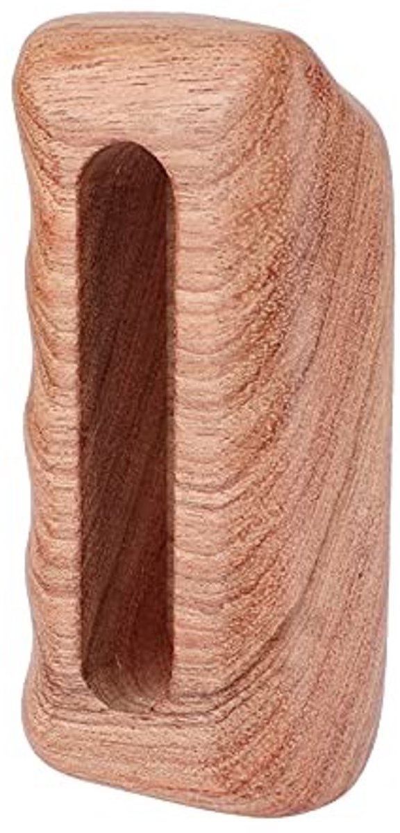 NTH products- Handgreep Ergonomisch Design - Houten Handgreep - 1/4"-20 Montagegroef - Universeel voor DSLR-camera Rig - Nettogewicht 72,3 g - Afmeting 41,5 mm x 87 mm x 28 mm - Camerahandgreep