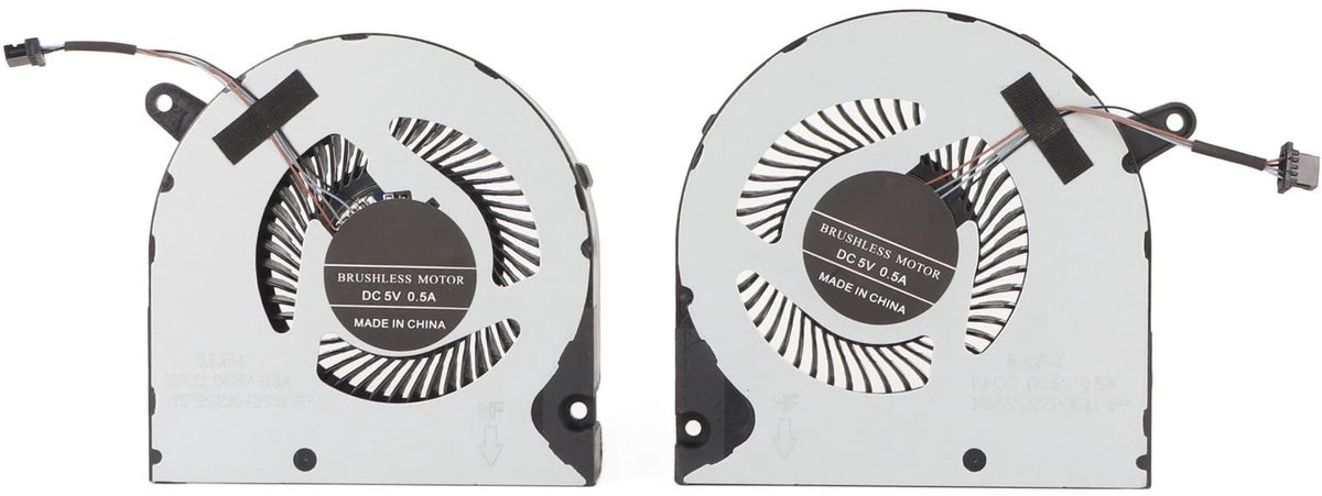 Store_9 - CPU GPU-koelventilator - Vervangen - Laptop interne koelventilator - Efficiënte koeling - Geschikt voor G3 3590 G5 SE 15 5500 5505 G3 350...