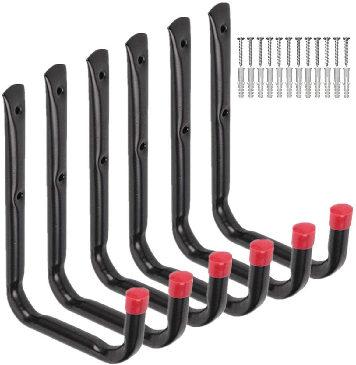 Cosensi- Opberghaak Heavy Duty - Opberghaken Garage - Multi-purpose Hangers - Hoogwaardige Staal - 25 lbs Capaciteit - Eenvoudige Installatie