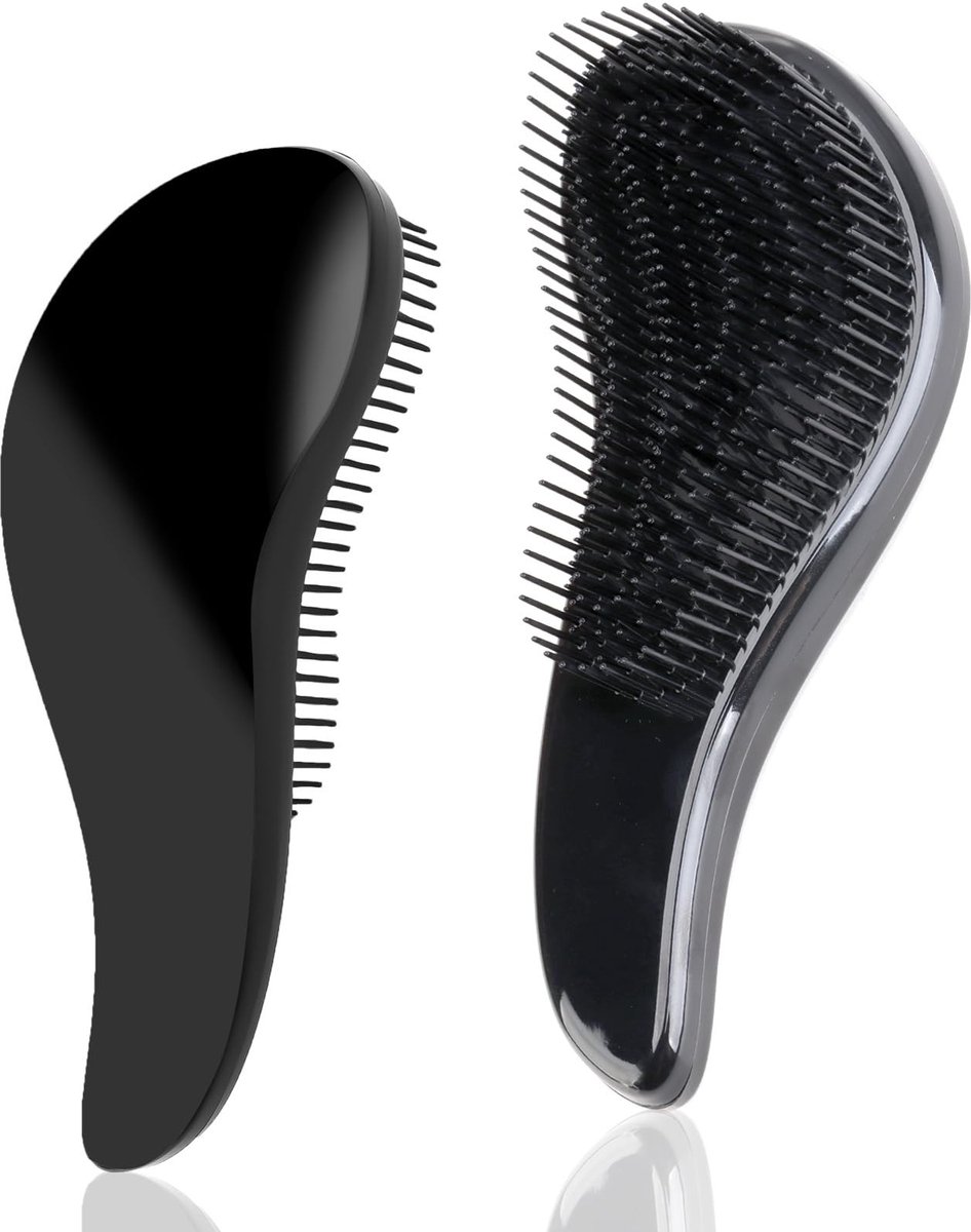 Cosensi- Haarborstel Antiklit - Ergonomisch Design - Voor Nat/Droog Haar - Compact Formaat - Milieuvriendelijk - Uniek Ontwerp - Kam