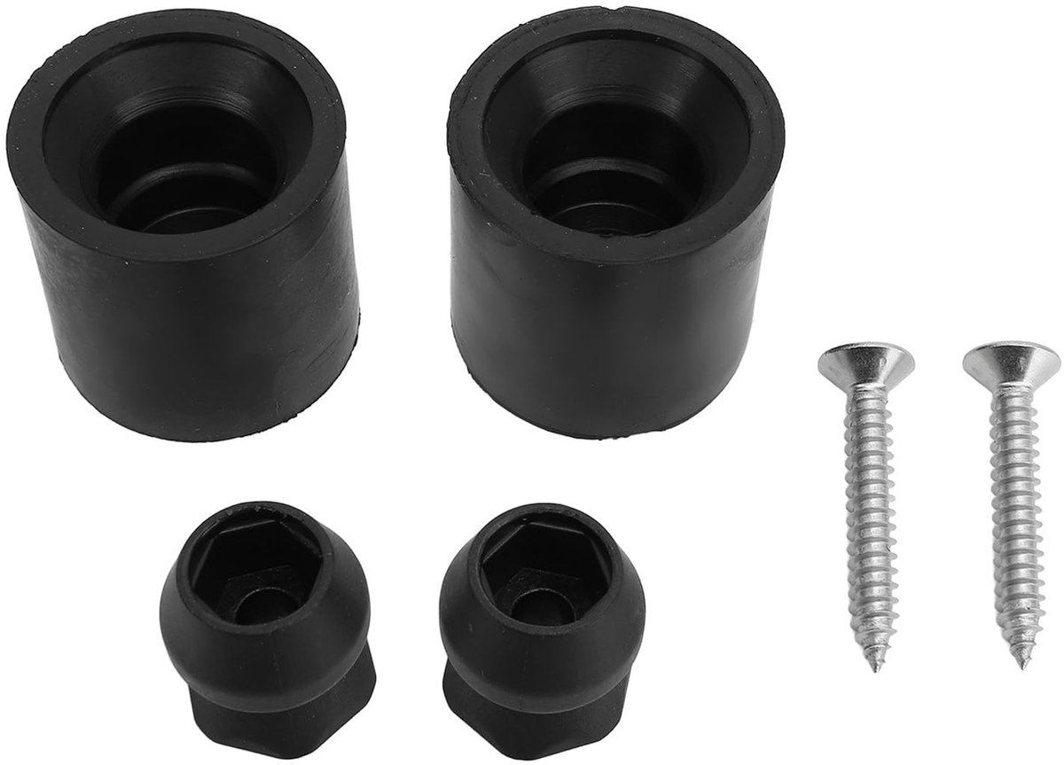 Cosensi- Deurhouder Set - Vervormingsbestendig - Deurbuffer - Deurvastzetter - Rubber Deurhouder - Geschikt voor RV/Aanhangwagen - 2 Stuks - Deurstopper