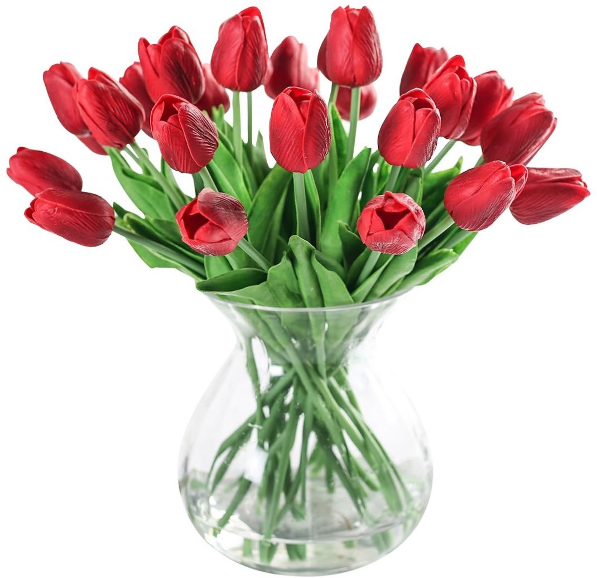 Cosensi- Neptulpen 20 Stuks - Kunstbloemen Boeket - Kunstmatige Tulpen - Milieuvriendelijk - Allergievriendelijk - Lang Houdbaar