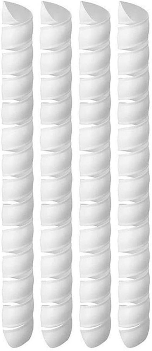 Boomstam Spiraal Guard - Boom Beschermer - Planten Beschermen - Houdt Dieren Weg - 4 cm - Wit