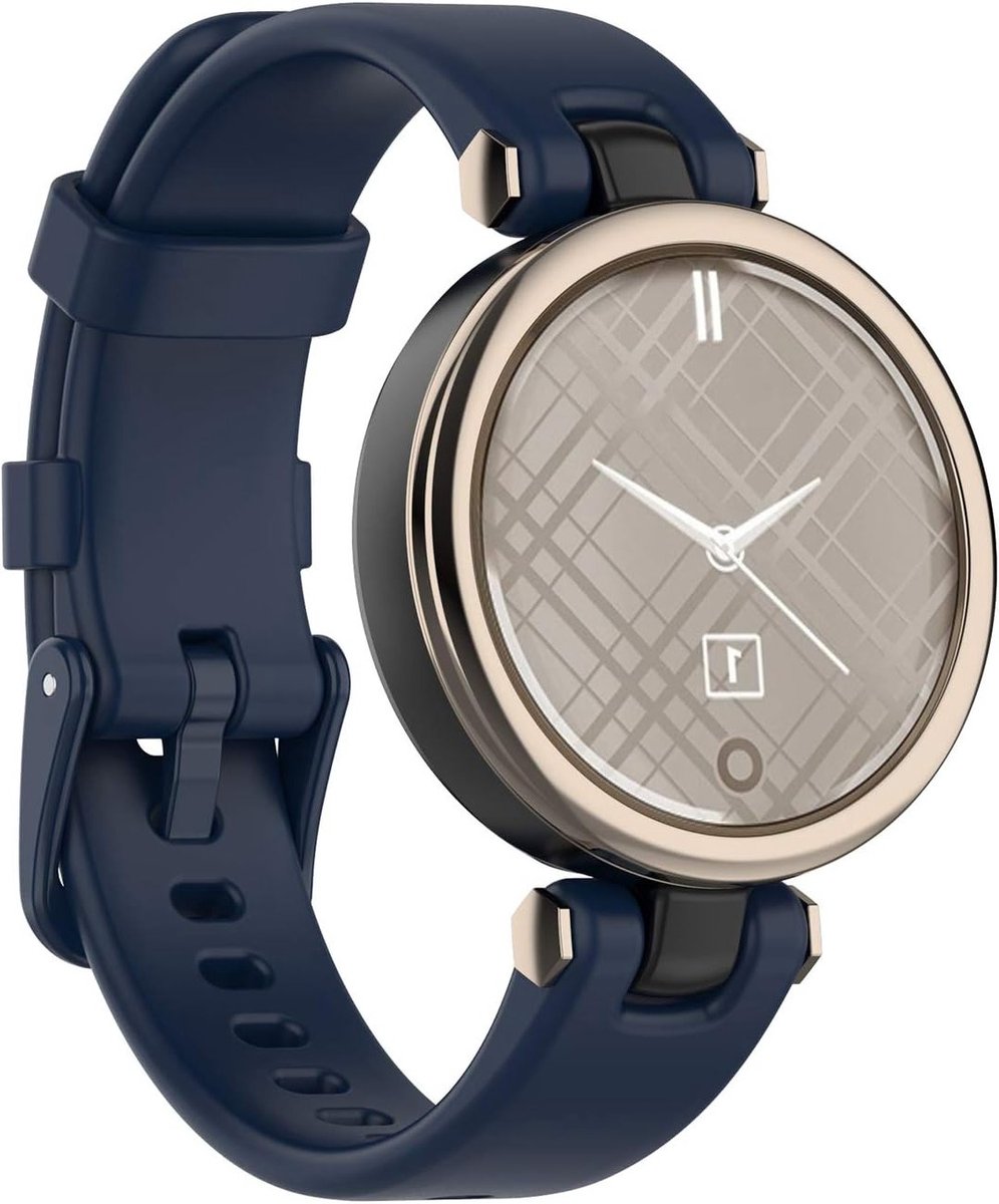 Siliconen vervangband voor Garmin Lily - Comfortabele polsband voor dameshorloge met verstelbare sluiting en stijlvolle uitstraling