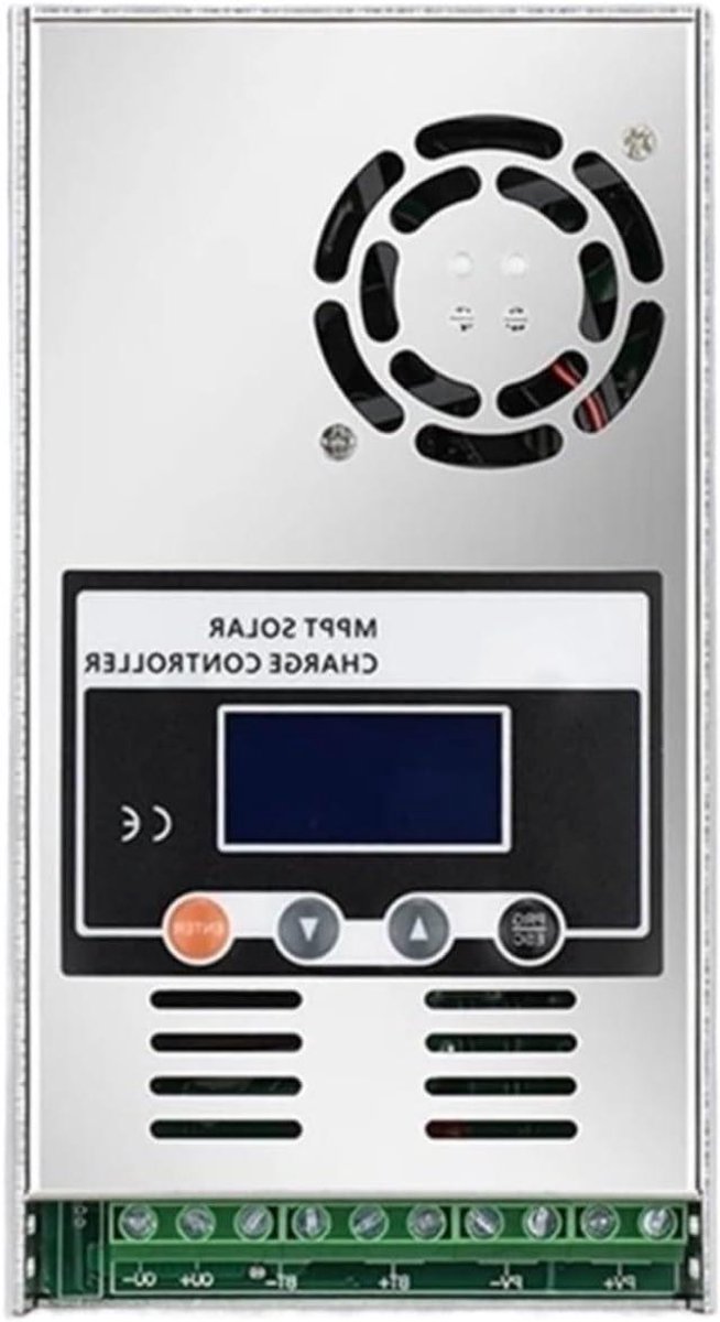 Zonne Laadregelaar - MPPT Controller - Energie Beheer - LiFePO4 Ondersteuning - 60A - Grijs