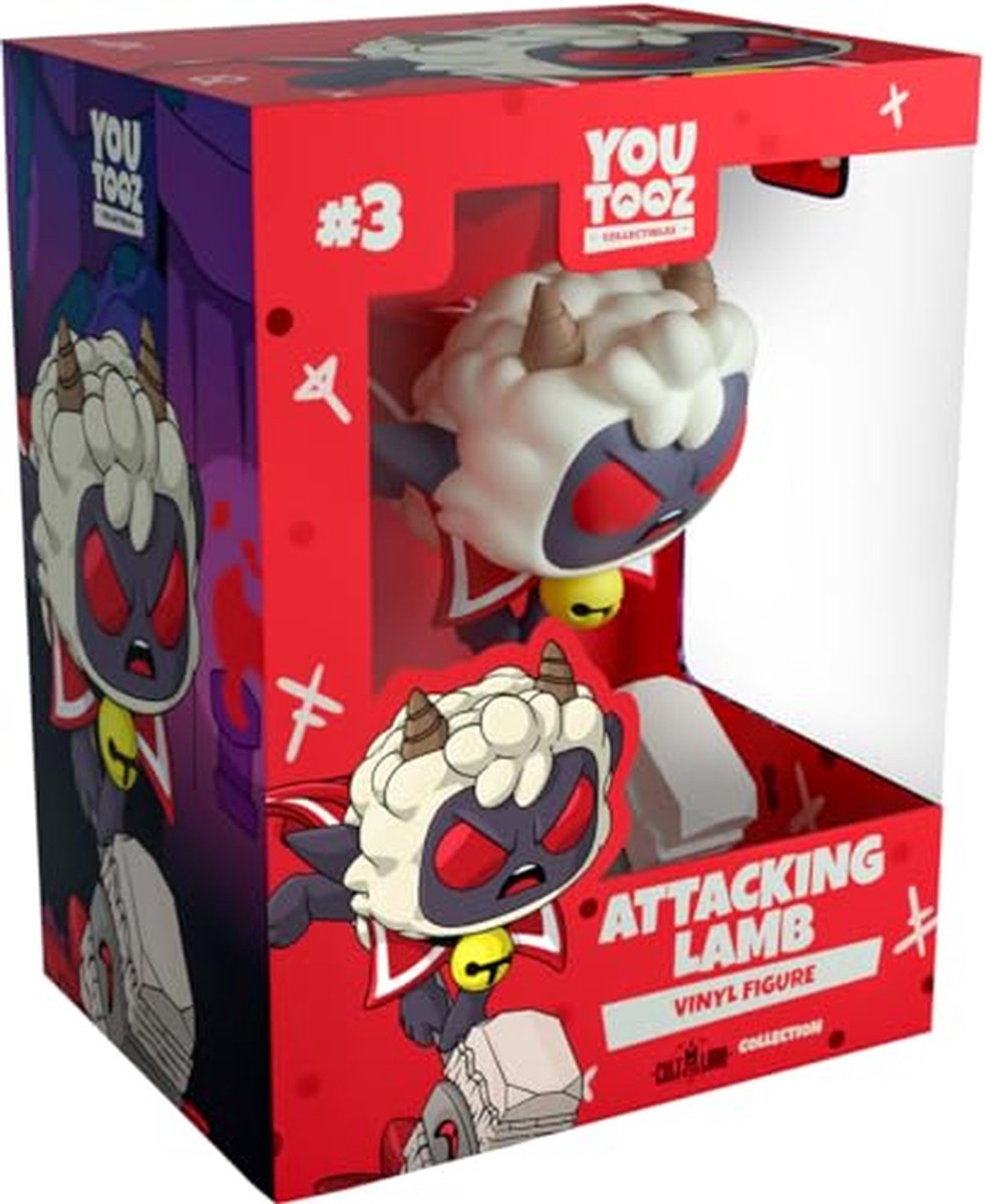 Attacking Lamb Vinylfiguur 11,4 cm - Cult of The Lamb Collectie
