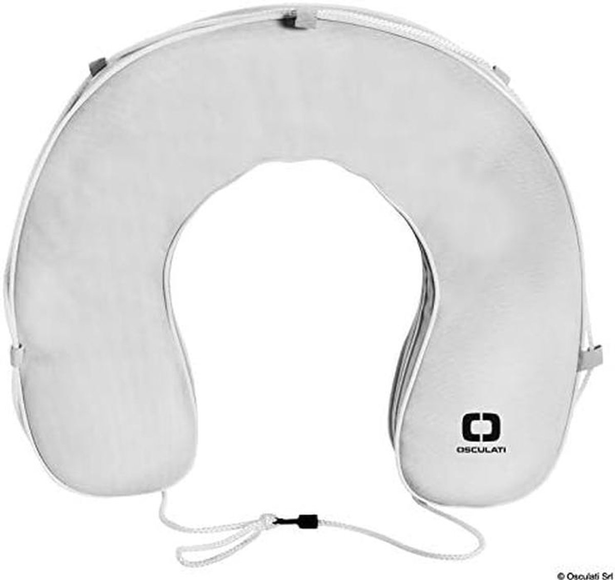 Galleggiante ferro di cavallo-rivestimento bianco
