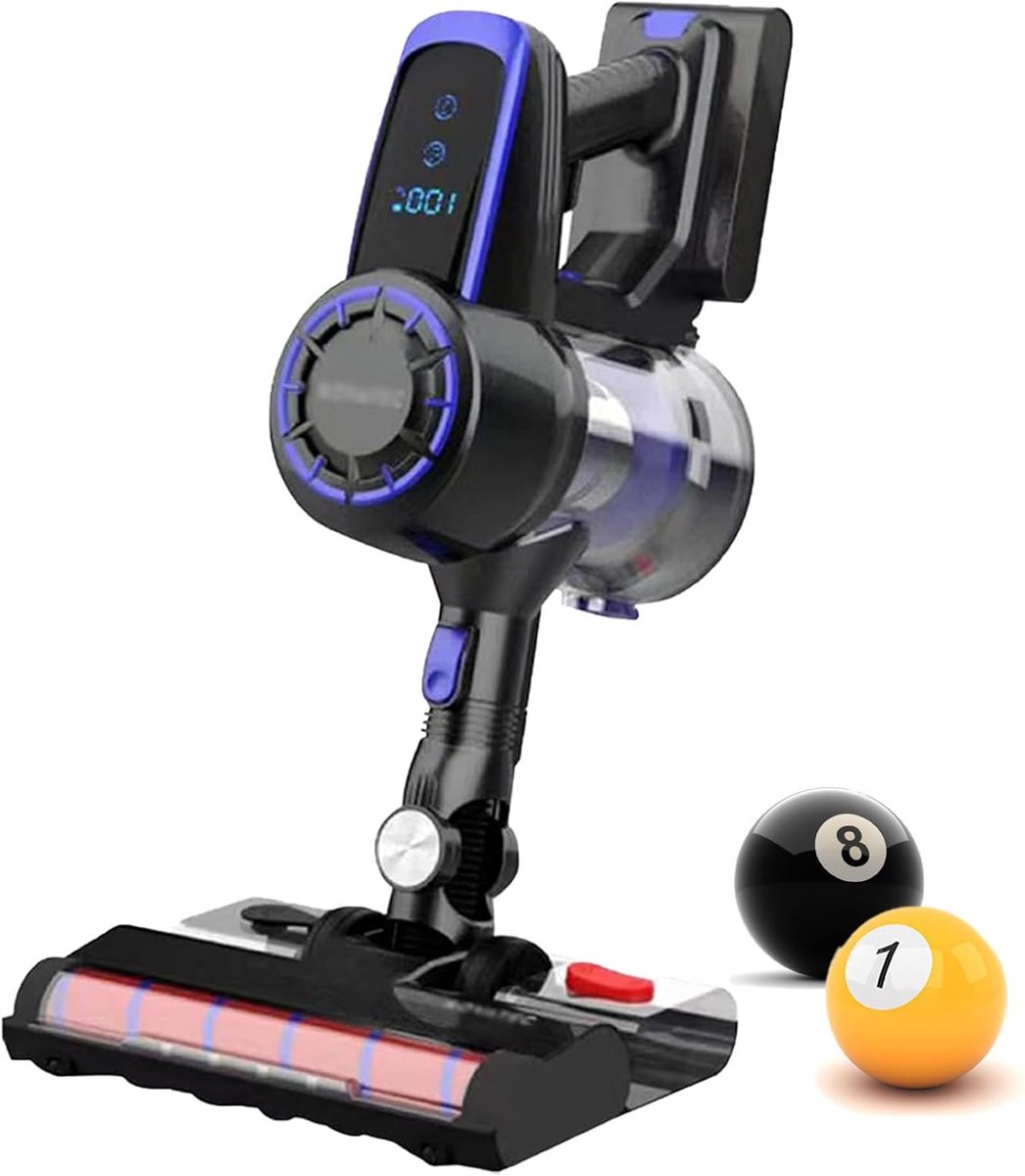 Biljartstofzuiger - Tafelreiniger - Stofvrij Spelen - Stofdetectie Functie - 22kpa Zuigkracht - Blauw