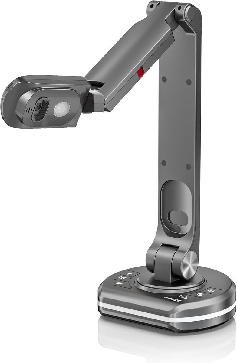 4K Documentcamera met Licht voor Onderwijs, Online Lessen en Webconferenties (Mac, Windows, Chromebook)