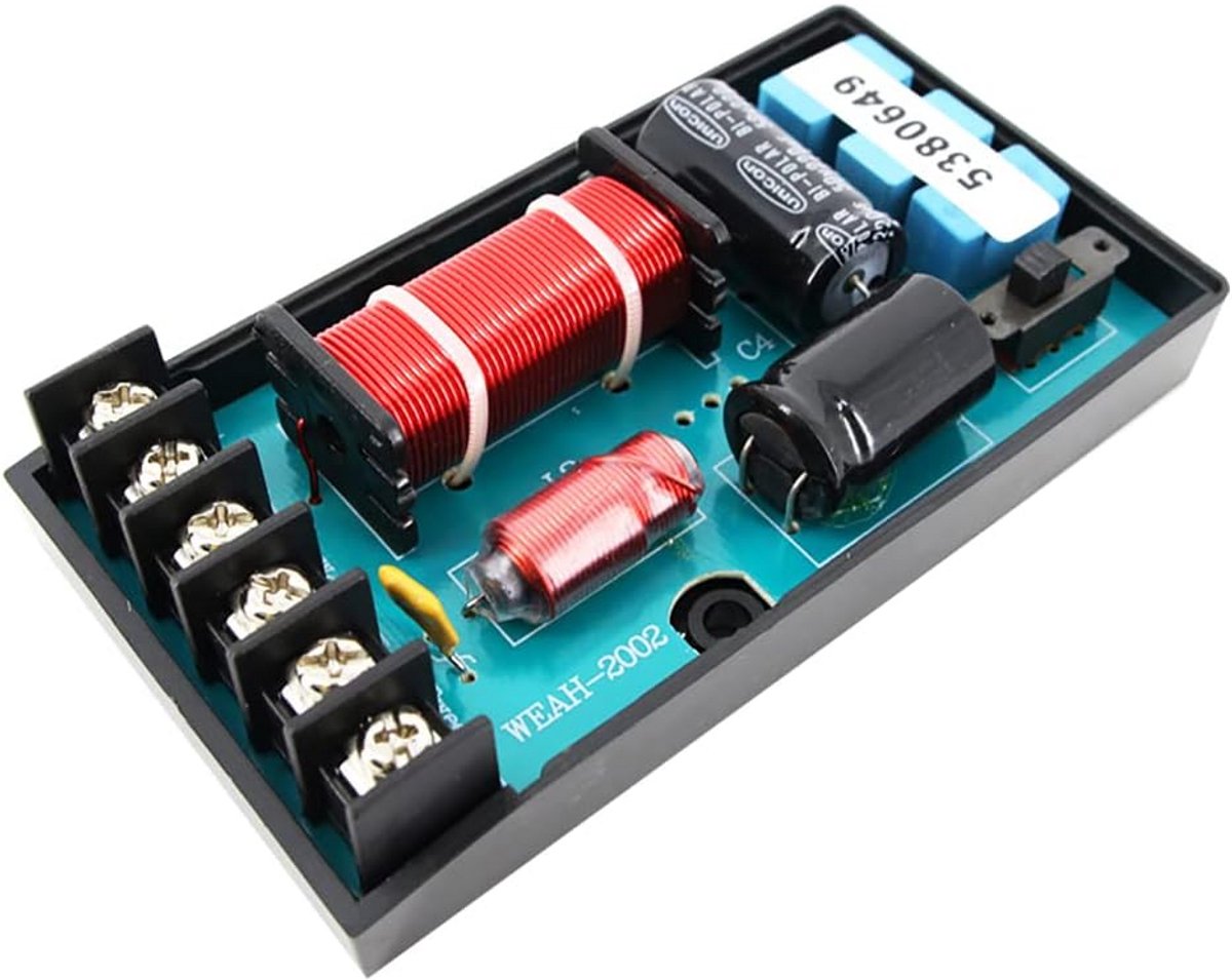 Tweeweg Luidspreker Crossover 3000Hz voor Hoge en Lage Frequentie voor Hifi en Surround Systemen