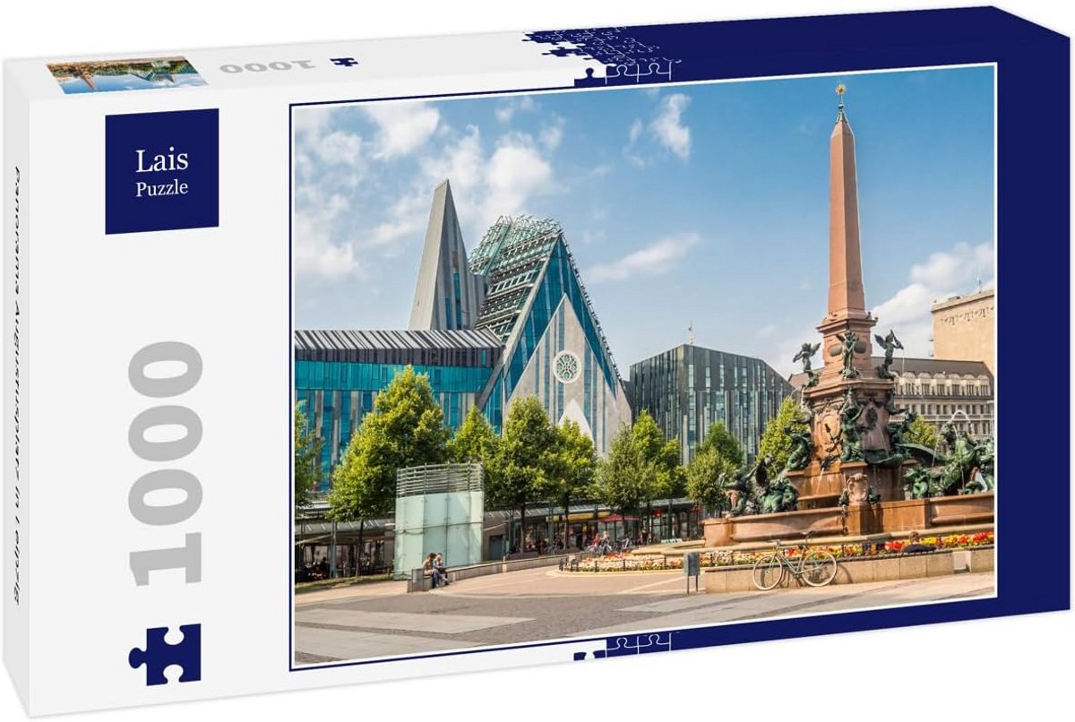 1000 Stuks Panorama Legpuzzel - Augustusplatz Leipzig