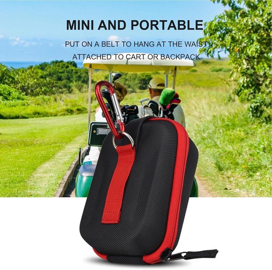 Golfafstandsmeter Tas - Waterdicht, Schokbestendig, Draagtas met Opslag voor Golfaccessoires — afbeelding 4