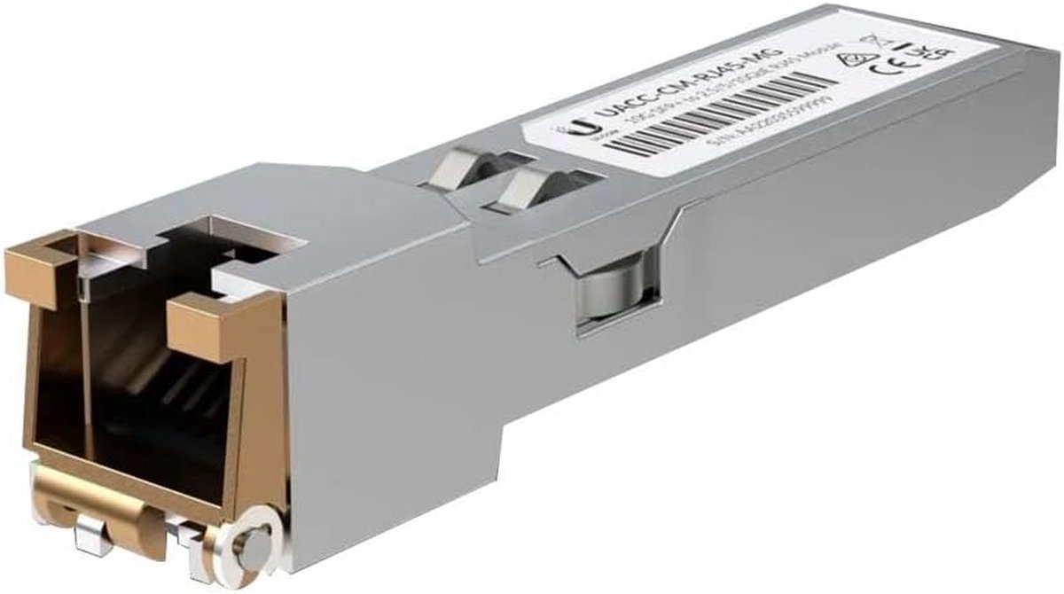 SFP+ transceiver 10/5/2,5 Gbps RJ45 aansluiting