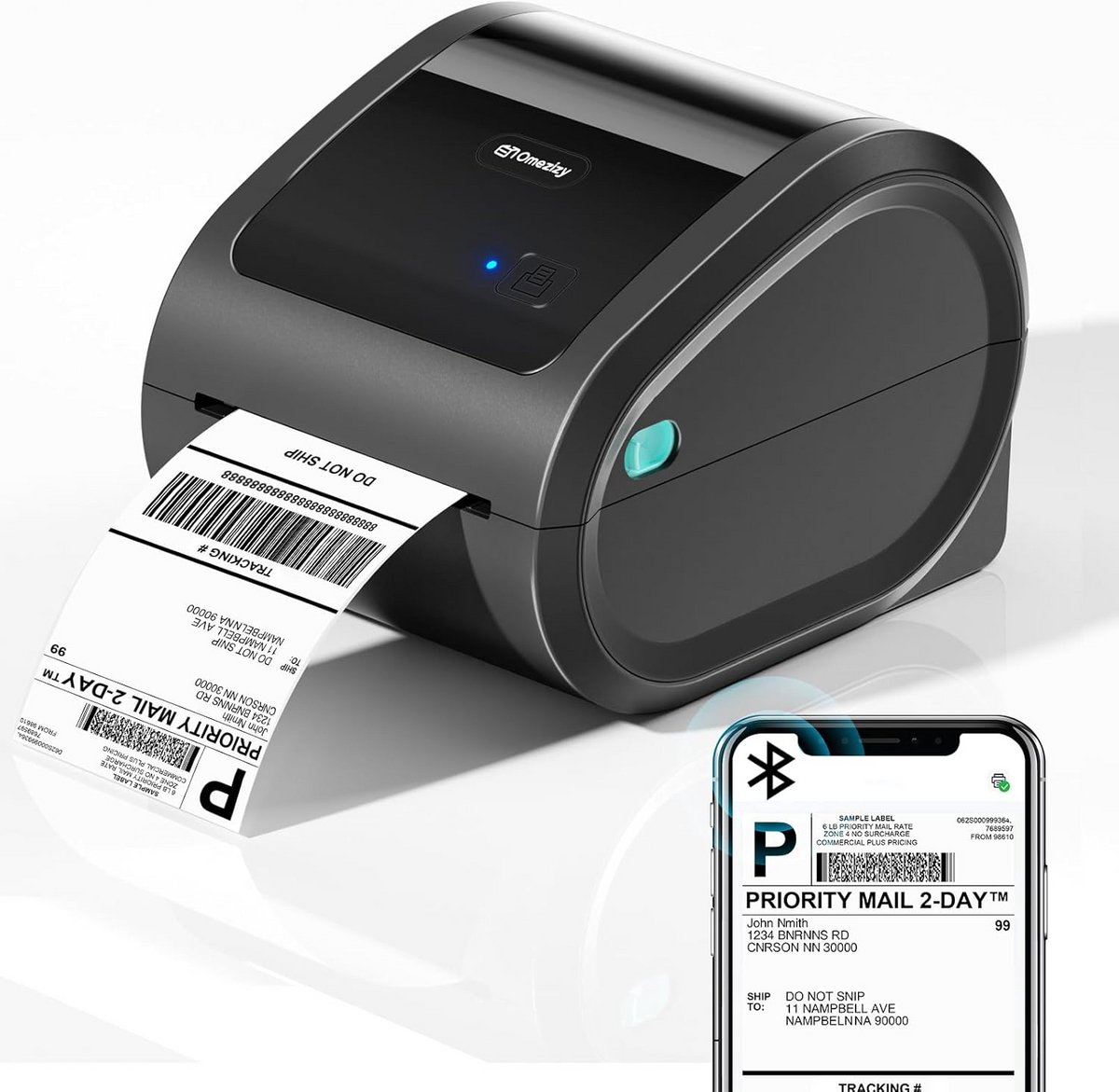 Bluetooth labelprinter 4 x 6 voor verzendlabels