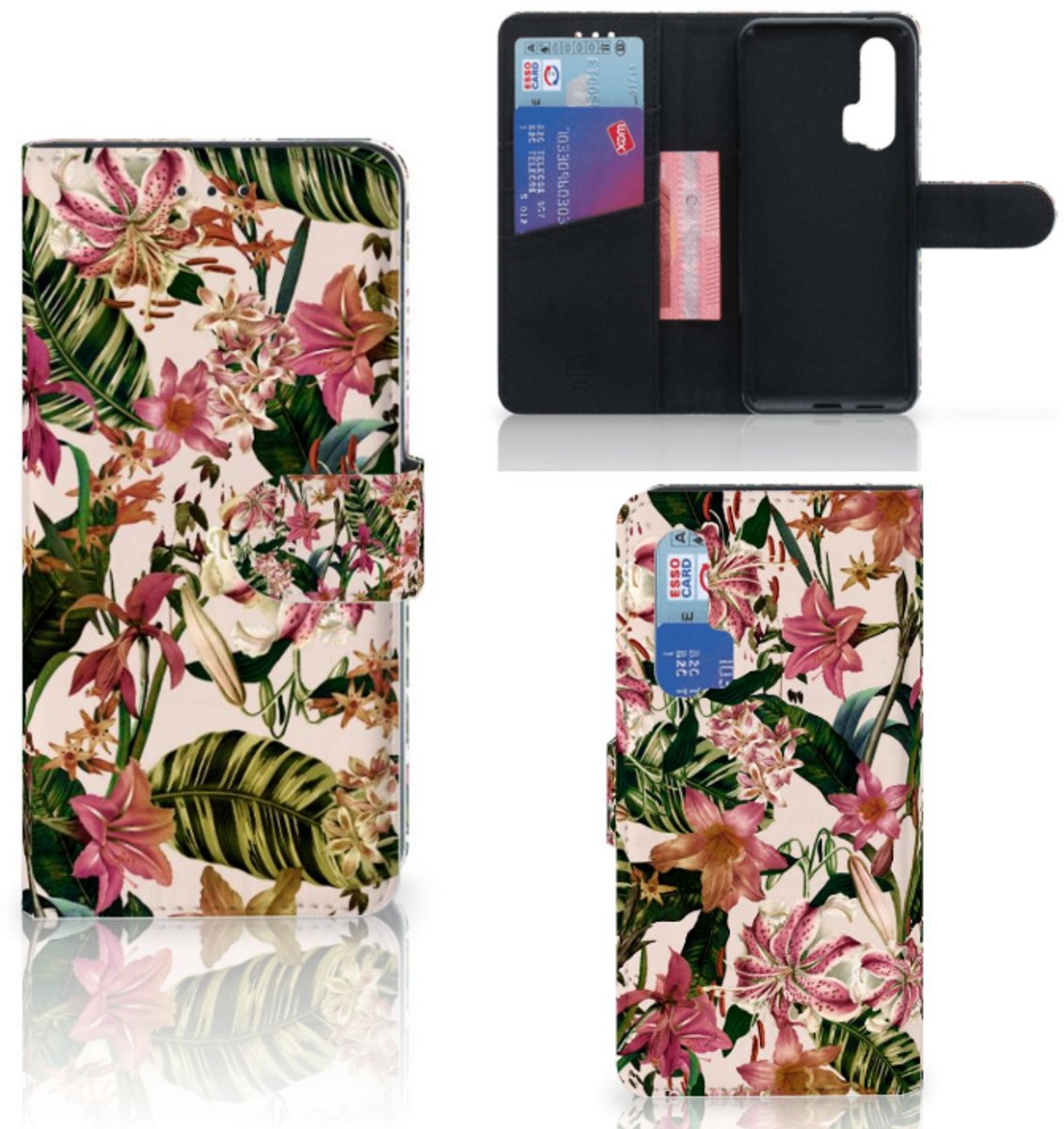 Honor 20 Pro Hoesje Flowers